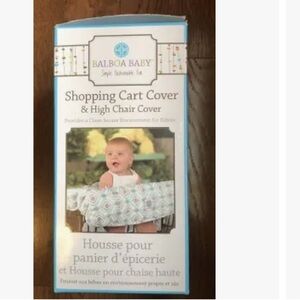 Baby shopping cart cover
